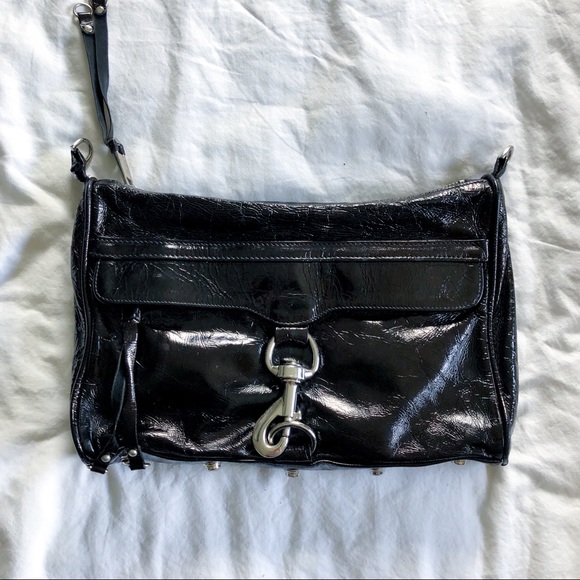 Rebecca Minkoff MAC black patent leather clutch - Picture 4 of 11
